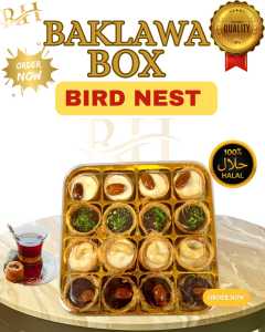BAKLAVA BIRD NEST BOX 16PCS