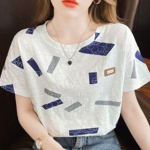 Summer 2026 Short sleeved New Womens Shirt Fashion Loose Top#804