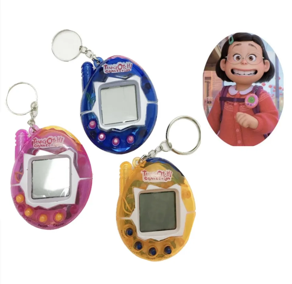 LJE Tamagotchi Hand Held Game Key Chain Collectible Tamagotchi