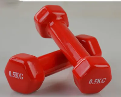 Vinyl Dumbbells Dumbbell 1kg - 5kg/Female Lady Dumbbell