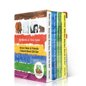 Brown Bear What Do You See Polar Panda baby 4 Brown Bear Gift Set board book Original English books