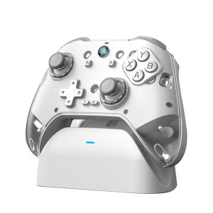 VALUEPULSE ซ04 คอนโทรลเลอร์บลูทูธไร้สาย บลูทูธ 5.3 ผลฮอลล์ จอยสติ๊กเกมแพด ใหม่ ป้องกันการลื่น จอยเกมไจโรสโคปหกแกน สำหรับ ตัวสลับ/คอมพิวเตอร์/ไอน้ำ/ไอโอเอส/แอนดรอยด์