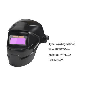 New Auto Darkening Welding Mask Helmet Welding Welder Mask Chameleon Great Vision True Color Solar Energy Automatic Darkening Welding Mask Welding cutting