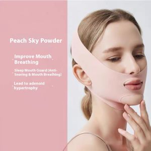 GUERBEIS Mặt nạ nâng cơ mặt hai lớp cho đường viền hàm Chống Ngáy và điều chỉnh hơi thở khi ngủ