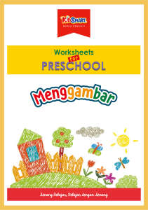 WORKSHEET Lembar Kerja Anak Prasekolah