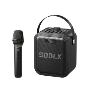 SODLK K12 Bluetooth speaker microphone 30W mini portable Bluetooth speaker supports USB TF TWS