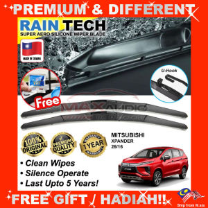 Taiwan Silicone Wiper MITSUBISHI XPANDER (26/16) RAIN-TECH RAZOR HYBRID Aerodynamic Car Wiper