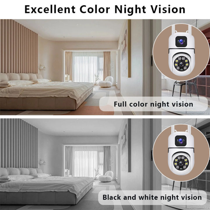 CCTV%20IP%20WiFi%20Camera%20Dual%20Lens%20Kamera%20360%20PTZ%20PAN%20TILT%208MP%20+%208MP%201080P%20APP%20V380%20PRO%20night%20vision%20-%20Image%204