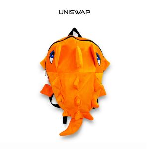 (GIÁ NHƯ BÊN DƯỚI) Balo khủng long vải NHUNG cỡ vừa nhiều màu sắc để lựa chọn