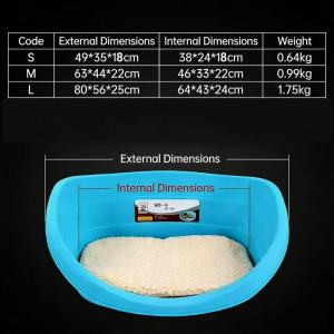 【🔥🔥SG SPOT】Dog Bed Plastic Dog Kennel All-Season Cat and Dog Kennel Winter Pet Bed Summer Cool Bed with Cotton Pad