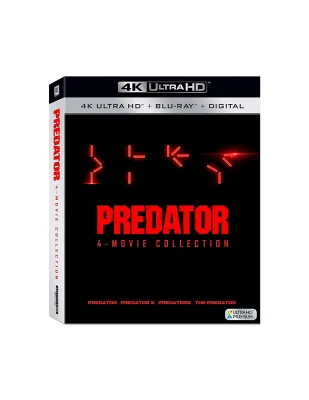 Predator: 4-Movie Collection 4k UHD Box Set (4K Ultra HD + Blu-ray) [Original US Release]