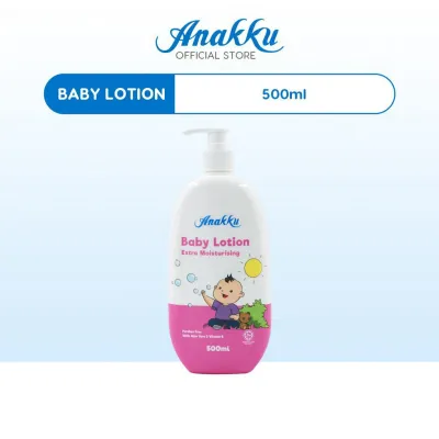 Anakku Extra Mild & Extra Moisturizing Baby Lotion 500ml (Exp 2028)