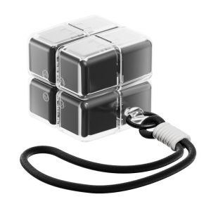 SPORT PR แม่เหล็ก กล่องยาลูกบาศก์มายากล ป้องกันความชื้น 8 ช่อง กล่องจัดยา ตลก ปิดผนึก ตู้จ่ายยา สำหรับบ้านและการเดินทาง