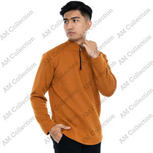 Sweater Comfy Zipper Premium / Baju Kurta Comfy Exclusive / Atasan Kurta Diamond Knit