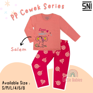 SETELAN BAJU ANAK PP CEWEK 1-8 TAHUN "DGIRL EDITION" / SETELAN BAJU ANAK KELFI