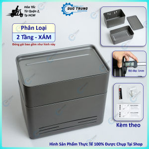 Hộp Đựng Giấy Vệ Sinh Hợp Kim Nhôm Dán Tường Không Cần Khoan hoặc Khoan Chắc Chắn Full keo và ốc vít - 633