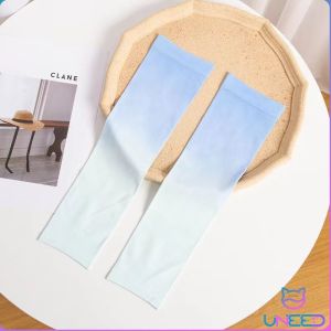 Need Colorful Arm Sleeves Ice Silk Cycling Sleeves Anti-UV Running Gloves