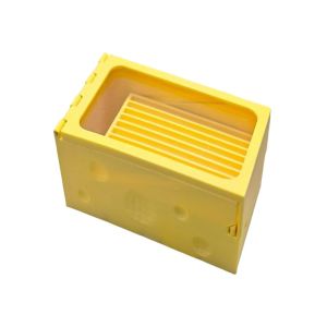 CLARO Cheese Perler Bean Shovel Smooth with lid Perler Bean Box  Dustproof Perler Bead Tool Kit Beading Supplies Handmade DIY Accessories
