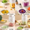 Baby Food Maker - Baby Food Processor Baby Food Blender for Baby Food, Fruit, Vegatable, Meat, Baby Food Puree Maker Make Fresh and Nutritious Meals for Your Little One (White), 300ml. 
