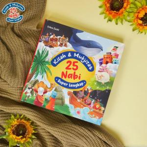 Kisah & Mukjizat 25 Nabi Super Lengkap (New Cover) rekomendasi 7th+