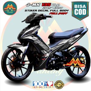⭐⭐⭐⭐⭐( COD ) Decal Stiker Jupiter MX OLD Full Body Racing Custom Kreen