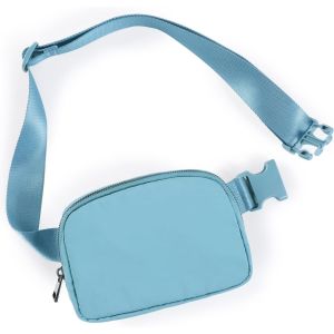 USASH Belt Bag Crossbody Bag with Adjustable Straps Small Waist Bag Suitable for Fitness Running Travel and Hiking Backpack Crossbody Purse for Women