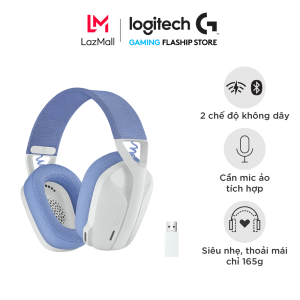 Tai nghe game không dây Bluetooth và Lighspeed Logitech G435 – Mic ảo tích hợp nhẹ tương thích PC Điện thoại PS4 PS5