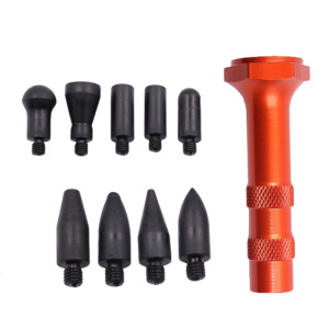 Dents Removal Kit Metal Smoothing Pen Ergonomic Handle None Marring Surfaces Motorcycles Automotive Repair Scratch Less
