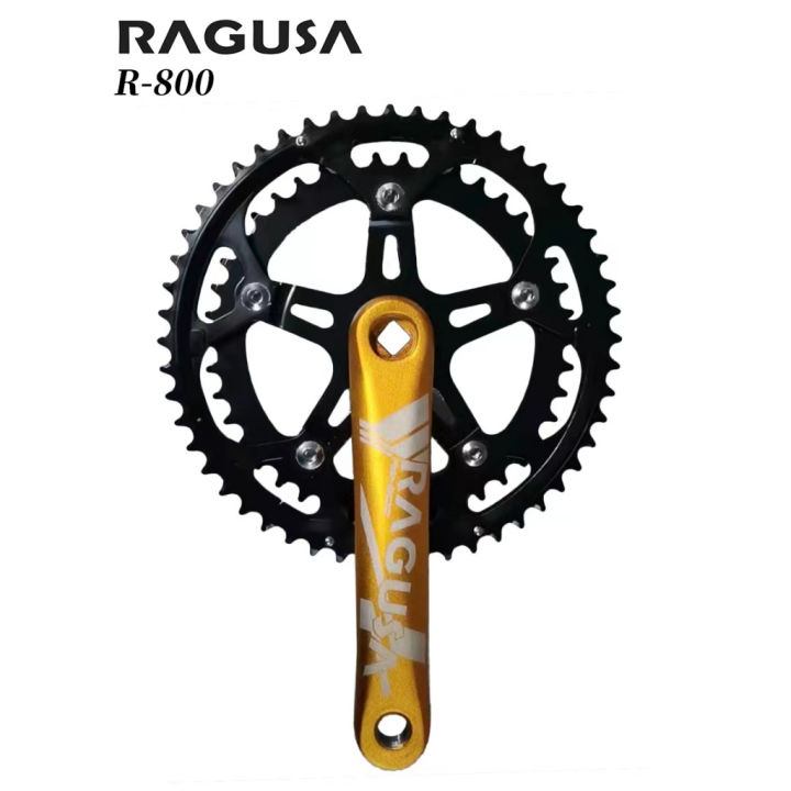 Ragusa Crank Road Bike RB800 53x39 Teeth Semi Alloy 2x Lazada PH