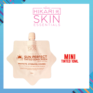 Hikari Skin UltraFresh Sunscreen SPF50 10ml MINI / Tinted Sunscreen 10ml MINI