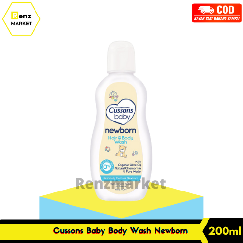 Cussons Baby Hair Body Wash Newborn 200 ml Lazada Indonesia