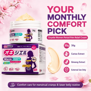 BUY1TAKE1 Oxyelle Warm Soothing Cream 30g Women Menstrual Care Cream for Period Comfort & Belly Care