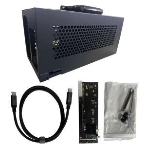 USB4.0 Type C External Graphics Enclosure With PCIe Expansion Support 40Gbps Power Deliverys For Laptop Performances Upgrades