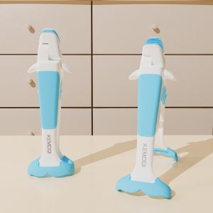 Whale Shape 2in1 Anti-hot Bowl Plate Clips Universal Non-Slip Silicone Handle Heat-Resistant Pot Holder