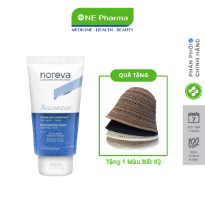 Gel Tẩy Tế Bào Chết Noreva Aquareva Moisturizing Scrub Làm Sạch Thông Thoáng Lỗ Chân Lông - 75ml