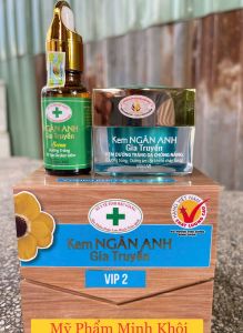 Kem Dưỡng Trắng Da Chống Nắng Ngân Anh Gia Truyền VIP 2 ( 25g )