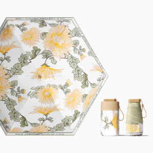 Mini Good Quality Floral Portable Anti-UV Rain Lightweight Travel Compact Pocket Foldable Umbrella