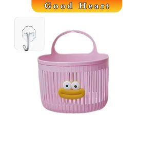 J.D. ตะกร้าแขวน ตะกร้าอเนกประสงค์ ติดผนัง เหมาะสําหรับห้องน้ํา 1ชิ้น Storage basket