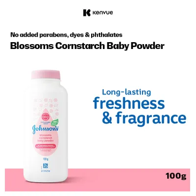 Johnsons Baby Corn Starch Powder Blossom 100g