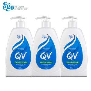 QV Gentle Wash 500g - Gentle Cleansing Body Wash with 15% Glycerin | Protects Skin Barrier