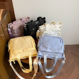 GDRGHJN ไนลอนทำจากไนลอน ถุงใสใส น่ารักน่ารักๆ การจัดเก็บสินค้าไอดอล กระเป๋าสะพายข้าง itabag ลำลองแบบสบายๆ ป้ายแสดงตุ๊กตา กระเป๋าโท้ทนักเรียน วันต่อวัน