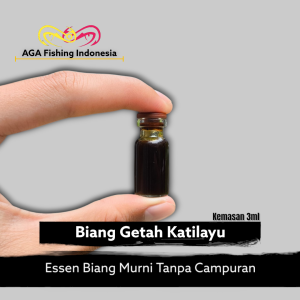 AGA Essen Biang Getah Katilayu Campuran Umpan Pancing Ikan 3ml