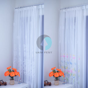Vitrase Gorden Polos Bunga Matahari Murah Promo Size 100x150100x190100x220200x150200x190200x220