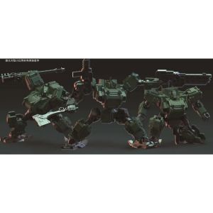 ชุดแบบทหารสงครามทางบกอเนกประสงค์3นาทีสำหรับเด็กผู้ชาย (3ชิ้น/กล่อง) A4ป้องกันการปลอมแปลง1/60รุ่นที่สอง (3นาที) สำหรับเป็นของขวัญให้กับ Figur Robot