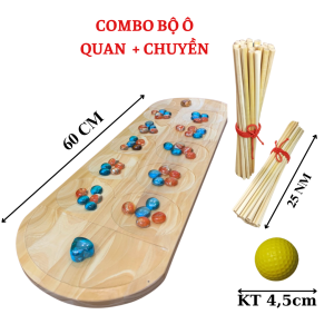 Full bộ cờ ô quan + bộ chuyền