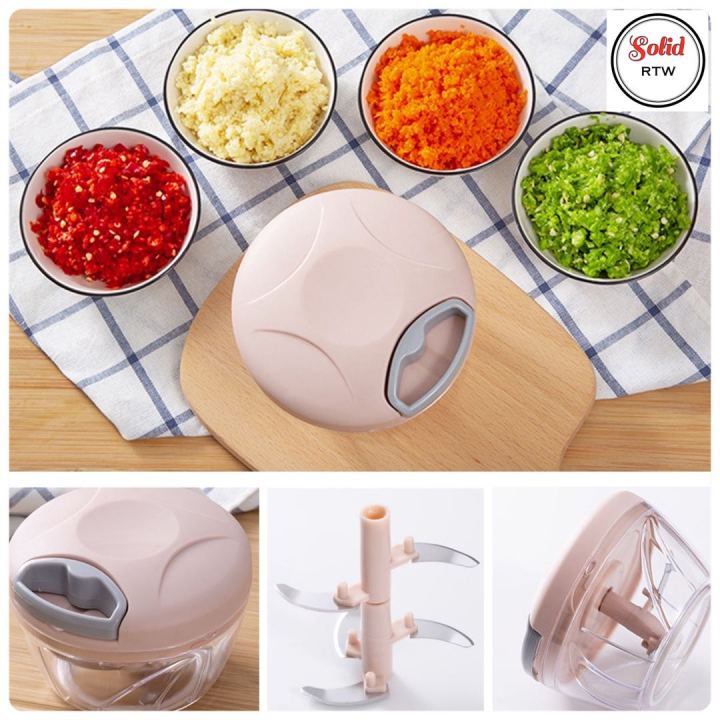 200ML MultiFunction Manual Mincer Vegetable Meat Grinder Chopper Tool