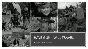 HAVE GUN - WILL TRAVEL American TV Western Classic Series Complete 6 Seasons Video File Collection in 64GB USB Flash Drives with Free Surprise Gift & OTG Connector