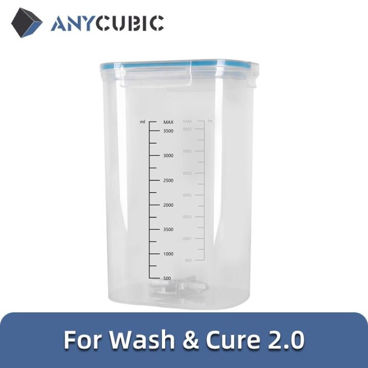 New ANYCUBIC Wash & Cure 2.0 Accesorrories Sealed Washing Container LCD