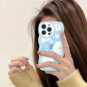 Ốp lưng điện thoại iphone trong viền sóng hình hoa trắng dành cho ip 7/7plus/8/8plus/x/xs/xr/xsmax/11/12/13/14/mini/ pro/max/plus/promax - Shopbo247