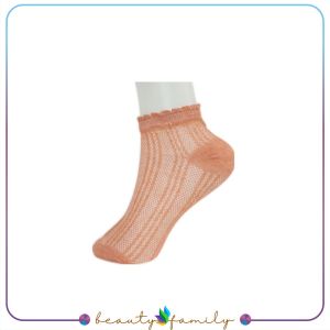 BF-P252 Kaos Kaki Wanita Motif Polos Pattern Garis / Kaoskaki Pola Pendek Semata Kaki Fashion Korea